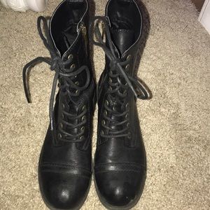 Adorable pair of black boots